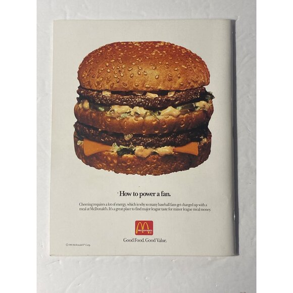 PAWSOX 91 Pawtucket Red Sox 1991 Souvenir Program Yearbook Official Scorecard Sc - Picture 6 of 12